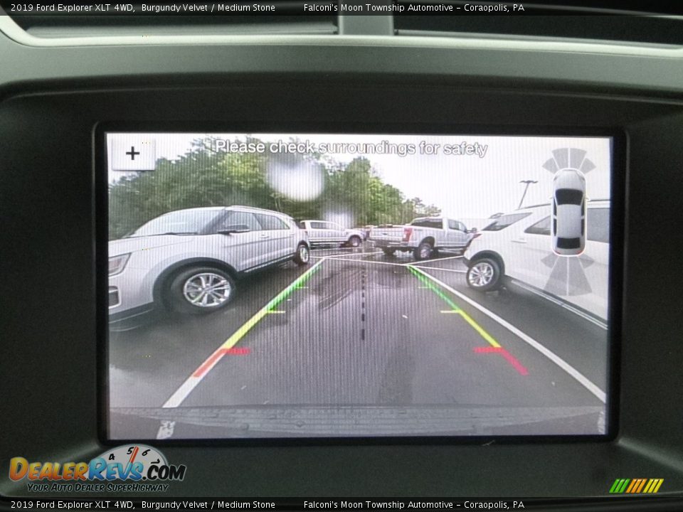 2019 Ford Explorer XLT 4WD Burgundy Velvet / Medium Stone Photo #14