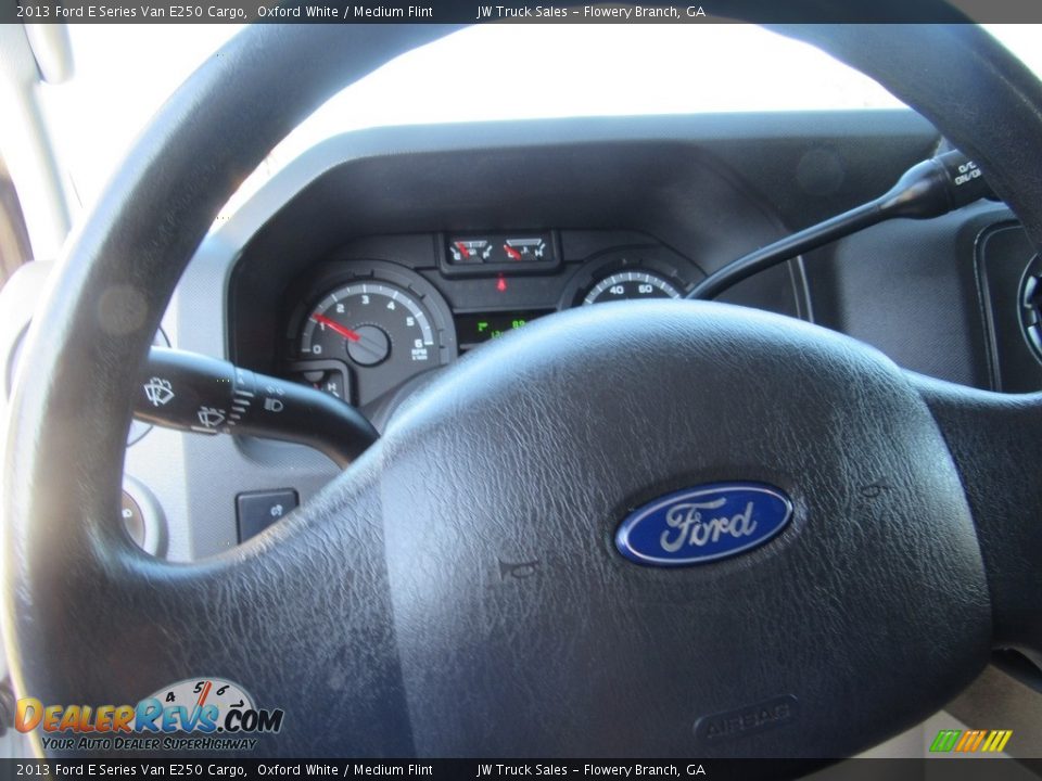 2013 Ford E Series Van E250 Cargo Oxford White / Medium Flint Photo #27