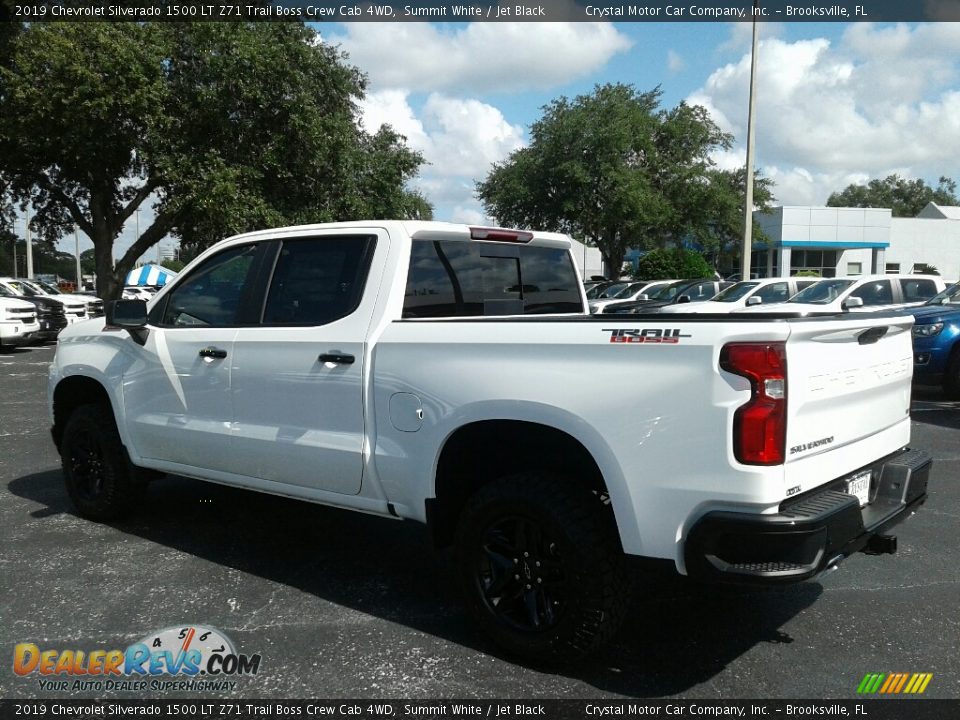 2019 Chevrolet Silverado 1500 LT Z71 Trail Boss Crew Cab 4WD Summit White / Jet Black Photo #3