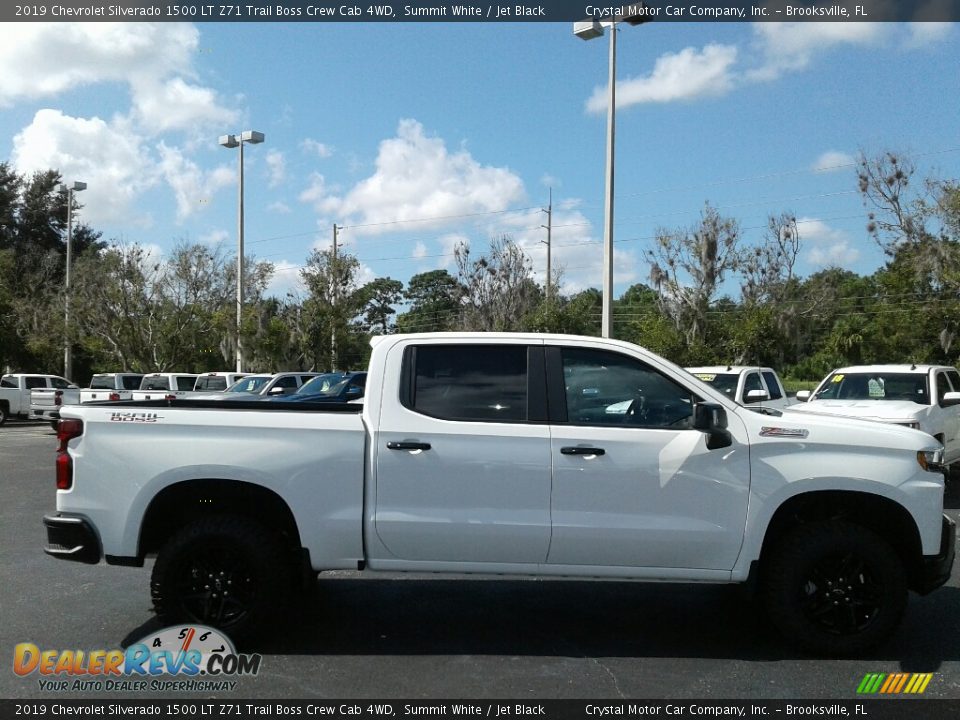 2019 Chevrolet Silverado 1500 LT Z71 Trail Boss Crew Cab 4WD Summit White / Jet Black Photo #6