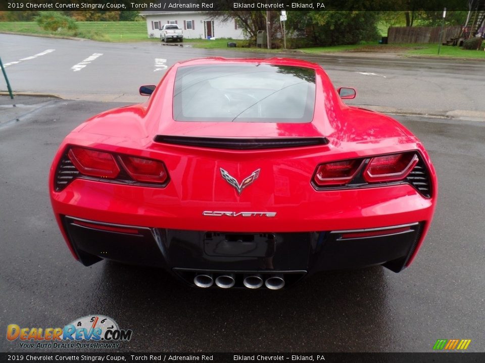 2019 Chevrolet Corvette Stingray Coupe Torch Red / Adrenaline Red Photo #12