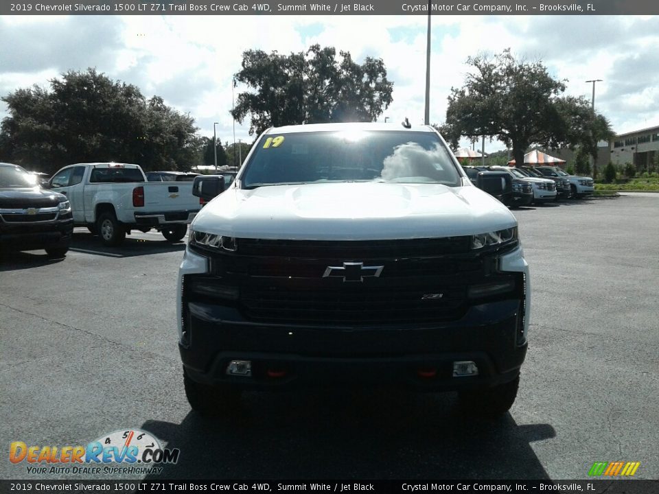 2019 Chevrolet Silverado 1500 LT Z71 Trail Boss Crew Cab 4WD Summit White / Jet Black Photo #8