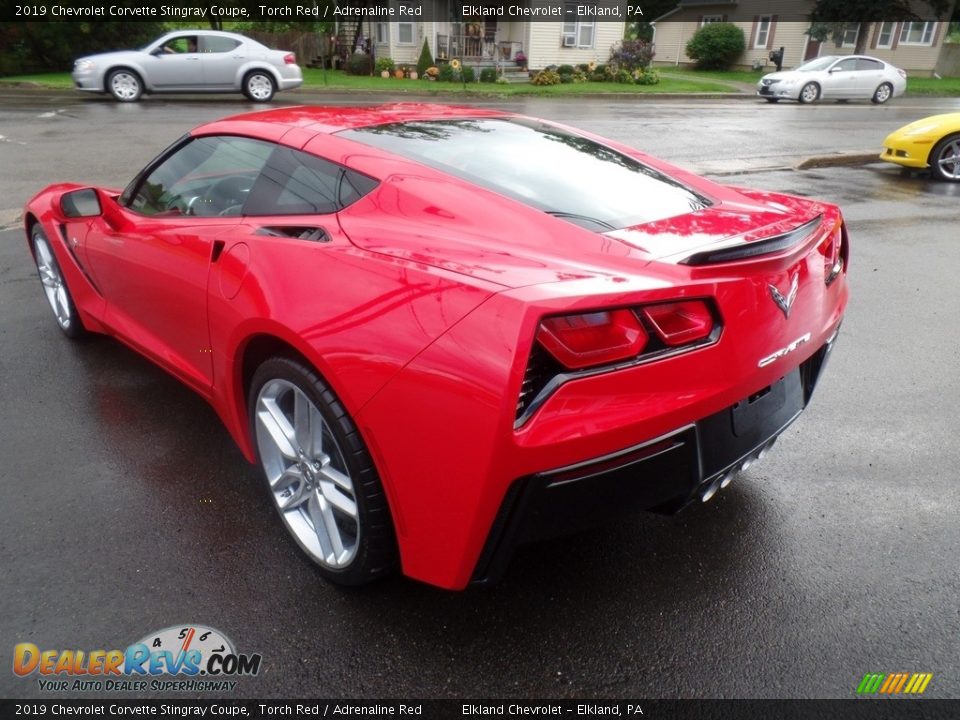 2019 Chevrolet Corvette Stingray Coupe Torch Red / Adrenaline Red Photo #13