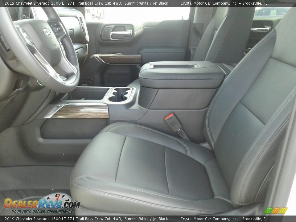 2019 Chevrolet Silverado 1500 LT Z71 Trail Boss Crew Cab 4WD Summit White / Jet Black Photo #9