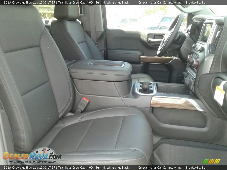 2019 Chevrolet Silverado 1500 LT Z71 Trail Boss Crew Cab 4WD Summit White / Jet Black Photo #12