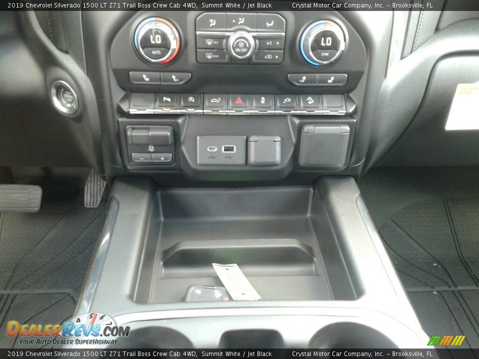 2019 Chevrolet Silverado 1500 LT Z71 Trail Boss Crew Cab 4WD Summit White / Jet Black Photo #16