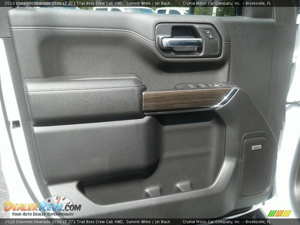 2019 Chevrolet Silverado 1500 LT Z71 Trail Boss Crew Cab 4WD Summit White / Jet Black Photo #17