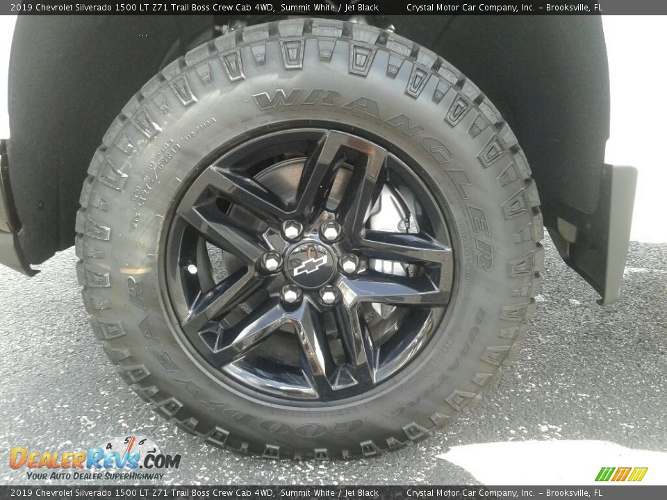 2019 Chevrolet Silverado 1500 LT Z71 Trail Boss Crew Cab 4WD Summit White / Jet Black Photo #20
