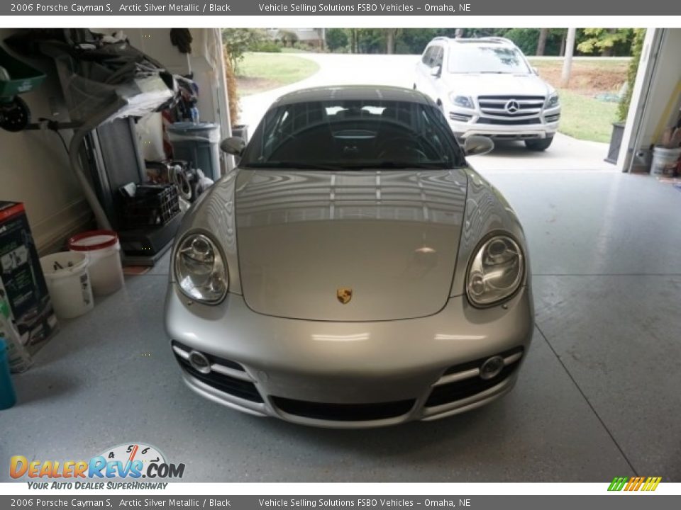 2006 Porsche Cayman S Arctic Silver Metallic / Black Photo #7