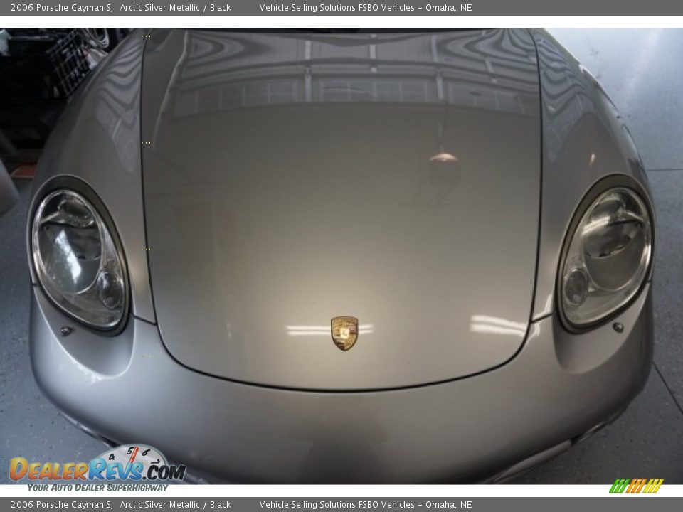 2006 Porsche Cayman S Arctic Silver Metallic / Black Photo #11