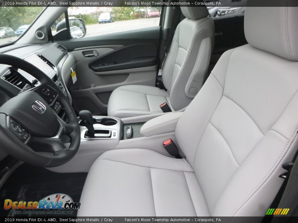 Front Seat of 2019 Honda Pilot EX-L AWD Photo #8