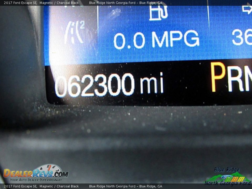 2017 Ford Escape SE Magnetic / Charcoal Black Photo #22
