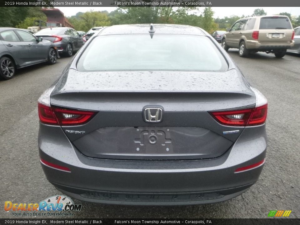 2019 Honda Insight EX Modern Steel Metallic / Black Photo #4