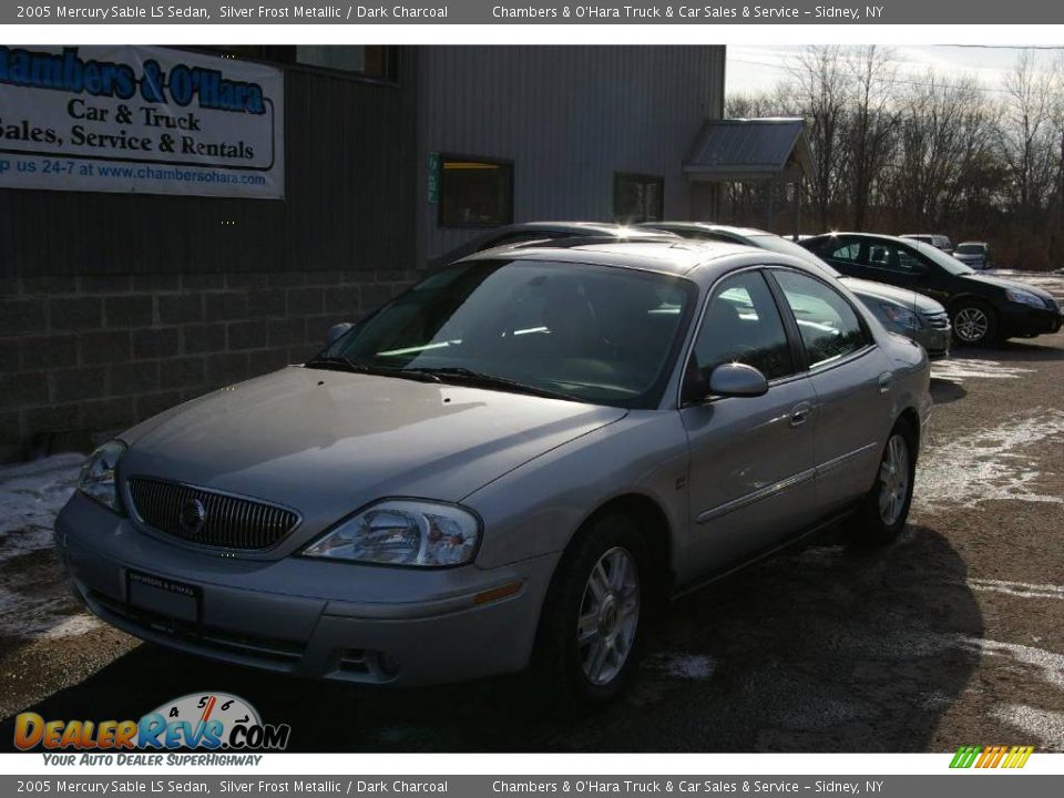 2005 Mercury Sable LS Sedan Silver Frost Metallic / Dark Charcoal Photo #1