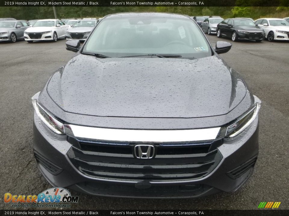 2019 Honda Insight EX Modern Steel Metallic / Black Photo #7