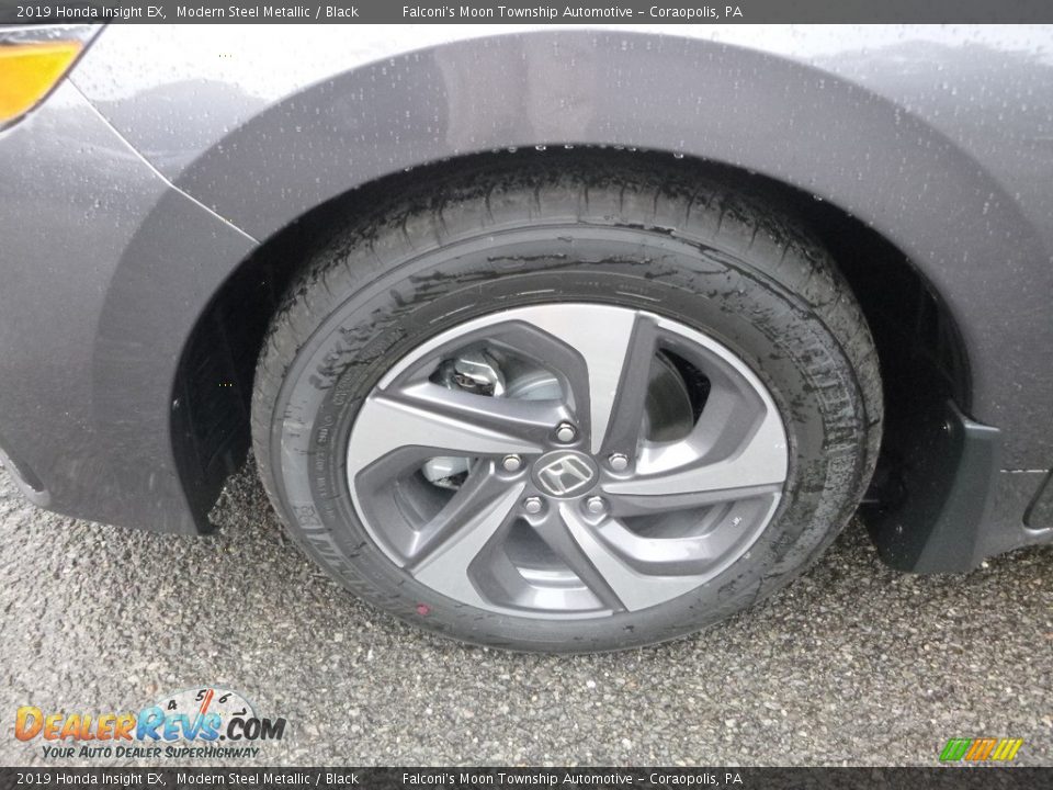 2019 Honda Insight EX Modern Steel Metallic / Black Photo #8