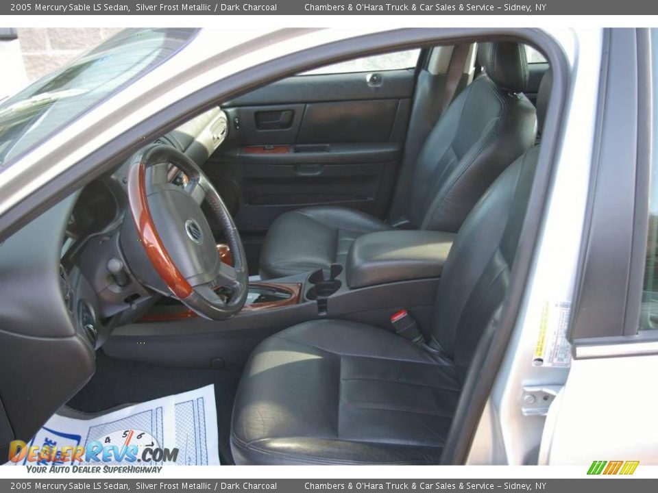 2005 Mercury Sable LS Sedan Silver Frost Metallic / Dark Charcoal Photo #3