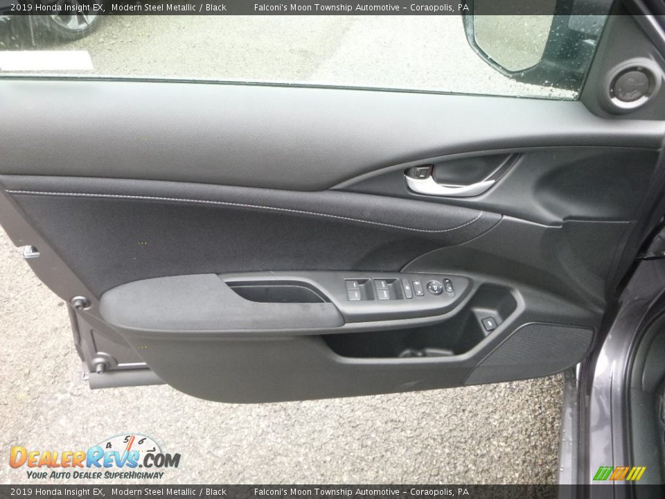 2019 Honda Insight EX Modern Steel Metallic / Black Photo #11