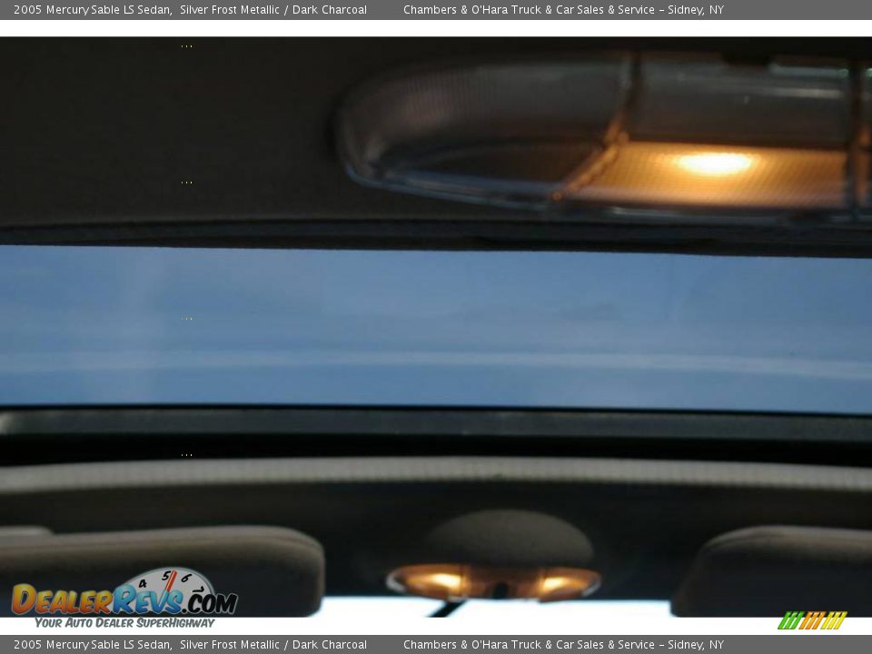 2005 Mercury Sable LS Sedan Silver Frost Metallic / Dark Charcoal Photo #9