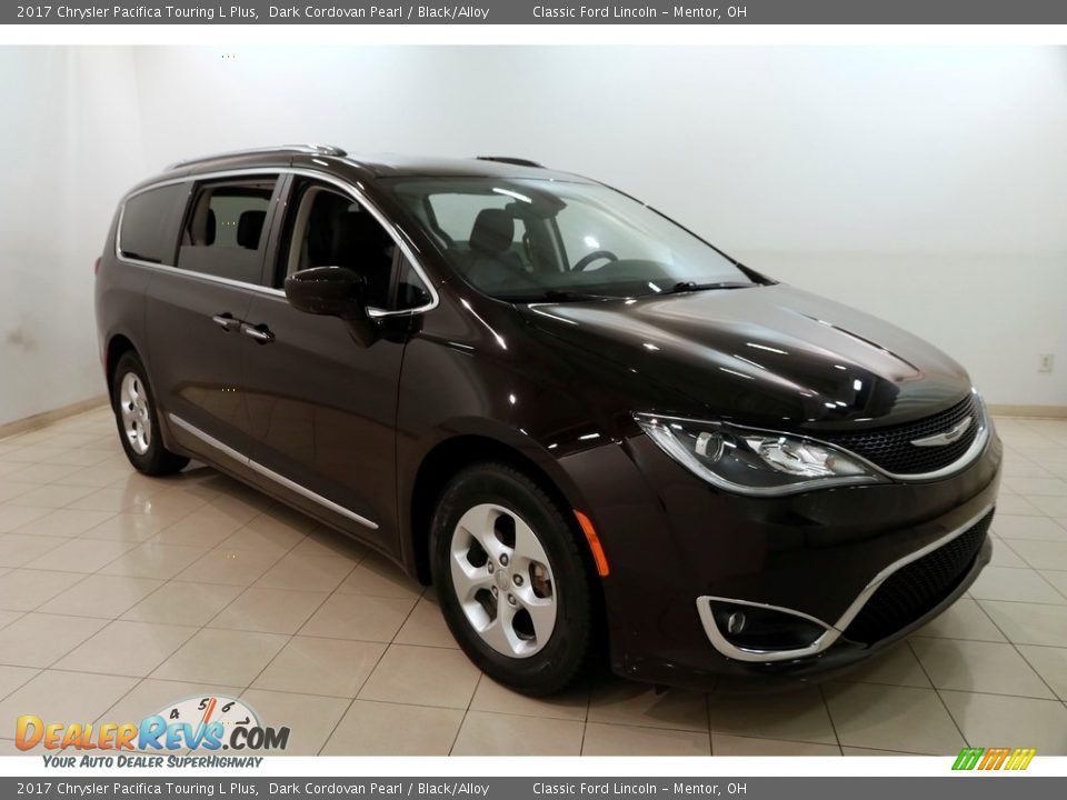 2017 Chrysler Pacifica Touring L Plus Dark Cordovan Pearl / Black/Alloy Photo #1