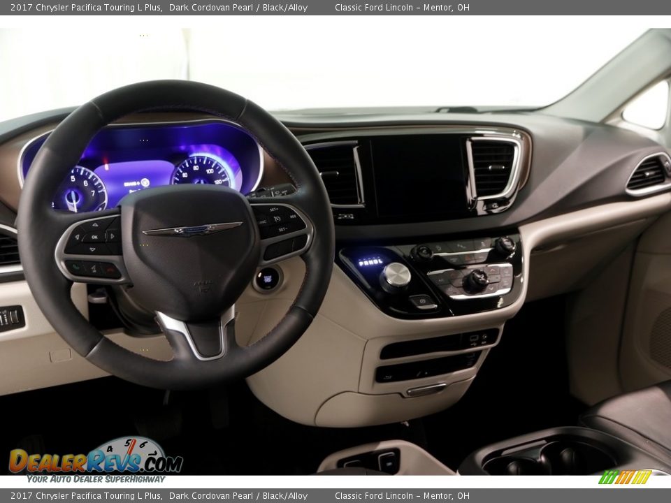 2017 Chrysler Pacifica Touring L Plus Dark Cordovan Pearl / Black/Alloy Photo #6