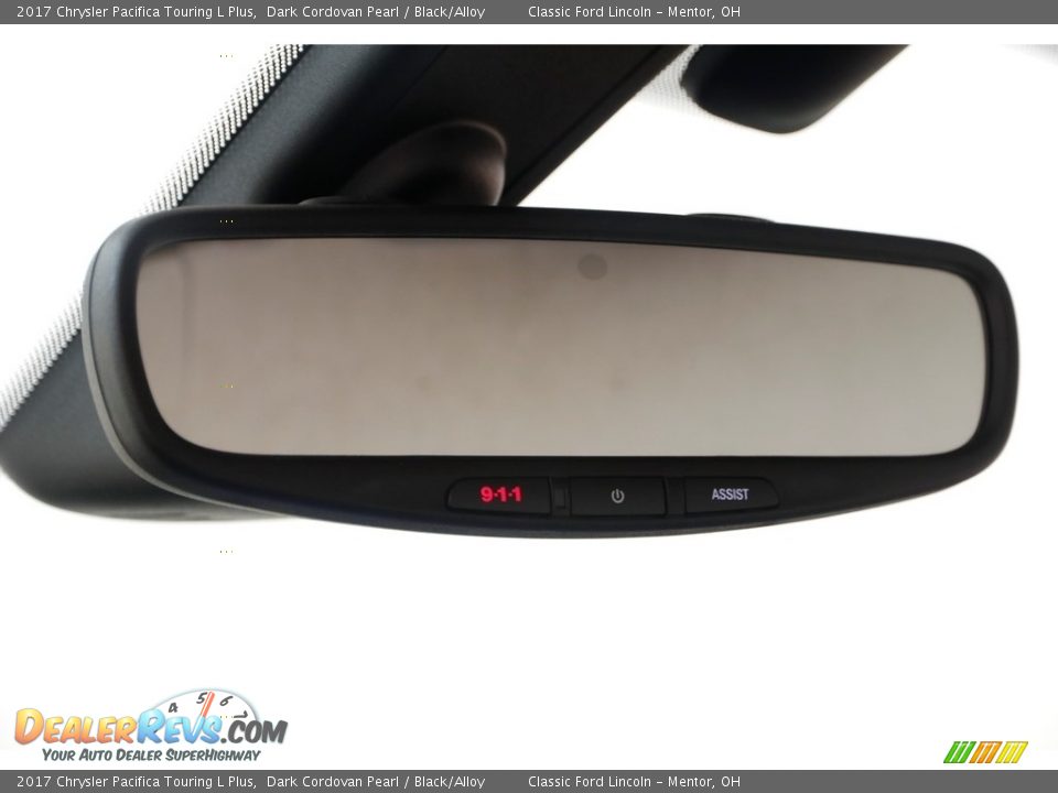 2017 Chrysler Pacifica Touring L Plus Dark Cordovan Pearl / Black/Alloy Photo #11