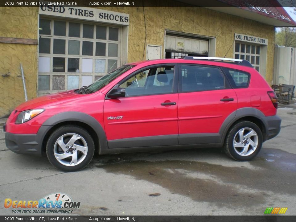 2003 Pontiac Vibe GT Lava Red / Slate Photo #1