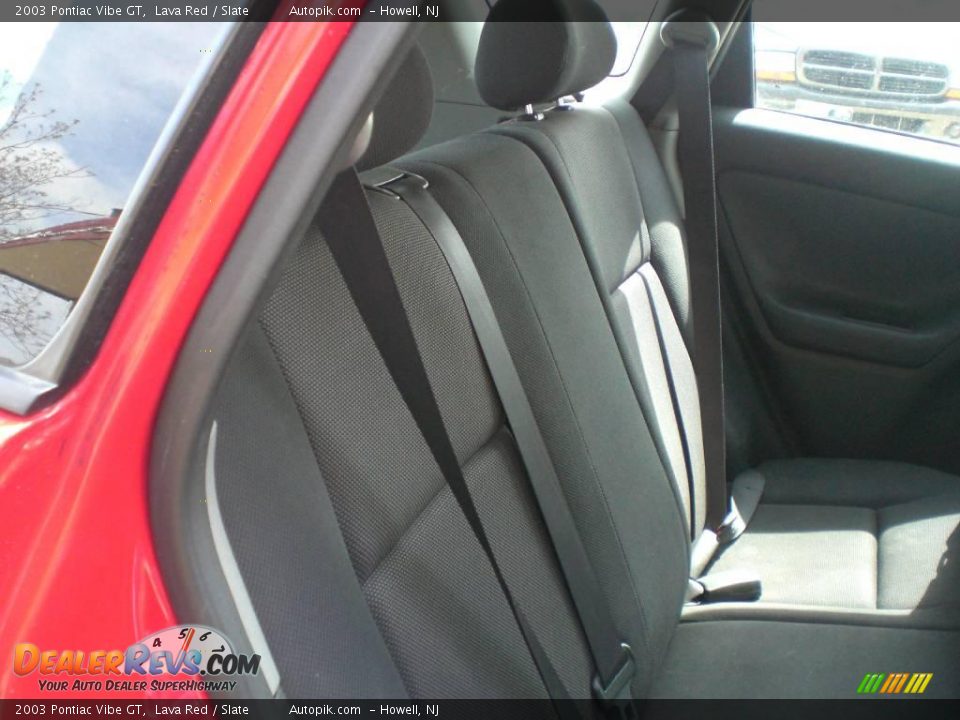 2003 Pontiac Vibe GT Lava Red / Slate Photo #11