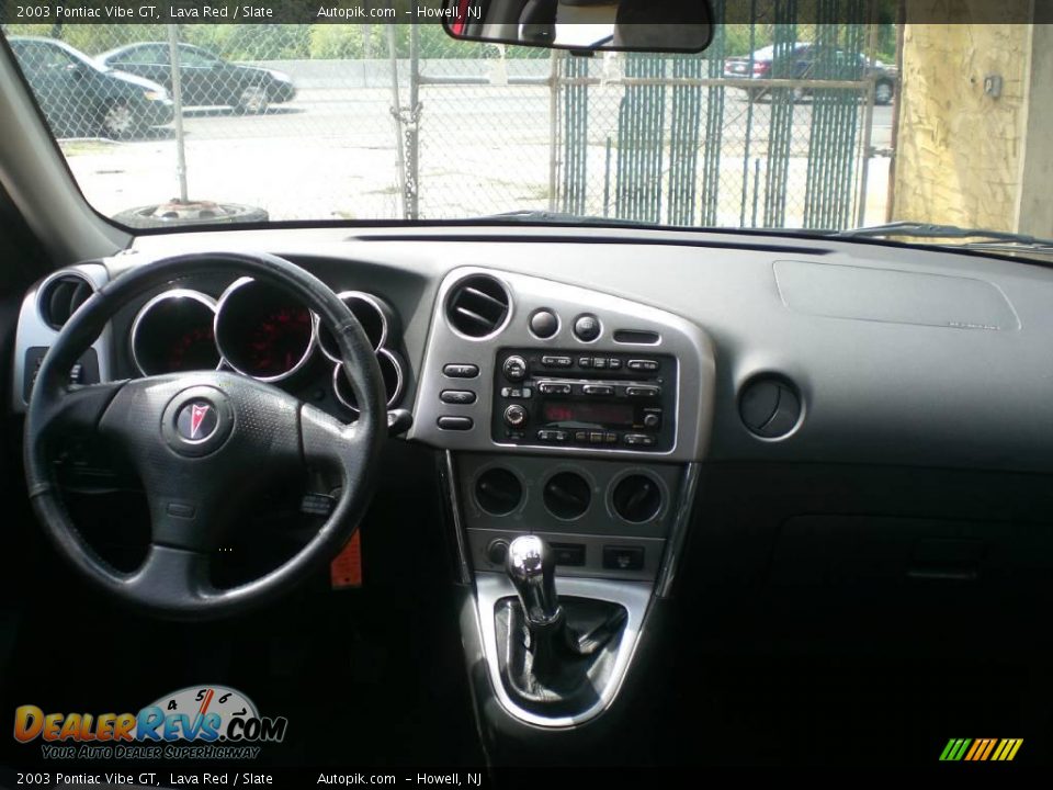 2003 Pontiac Vibe GT Lava Red / Slate Photo #12