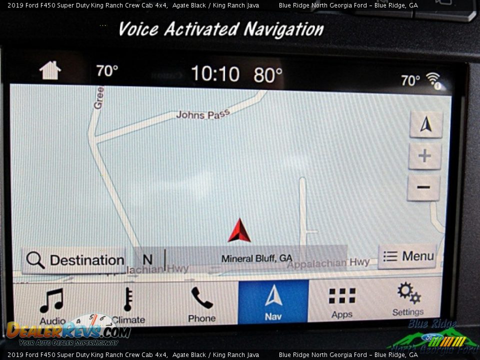 2019 Ford F450 Super Duty King Ranch Crew Cab 4x4 Agate Black / King Ranch Java Photo #21