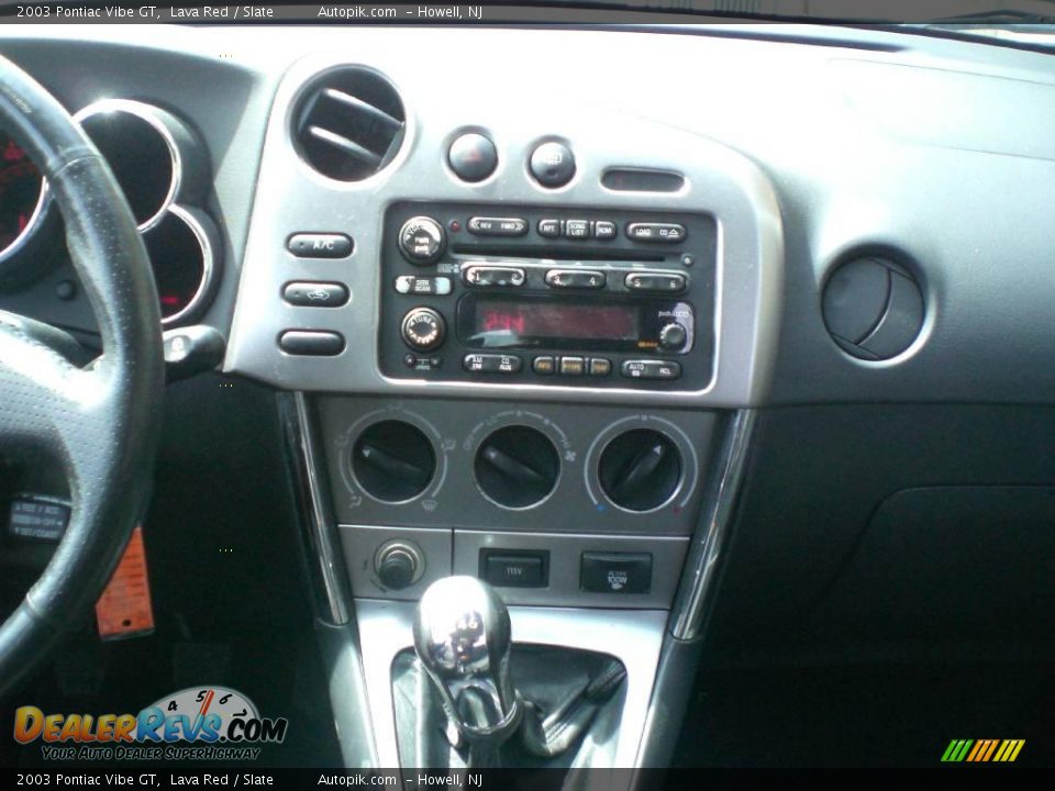 2003 Pontiac Vibe GT Lava Red / Slate Photo #14