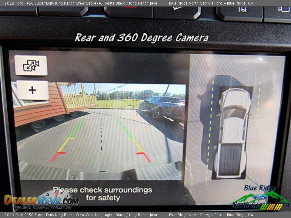 2019 Ford F450 Super Duty King Ranch Crew Cab 4x4 Agate Black / King Ranch Java Photo #22