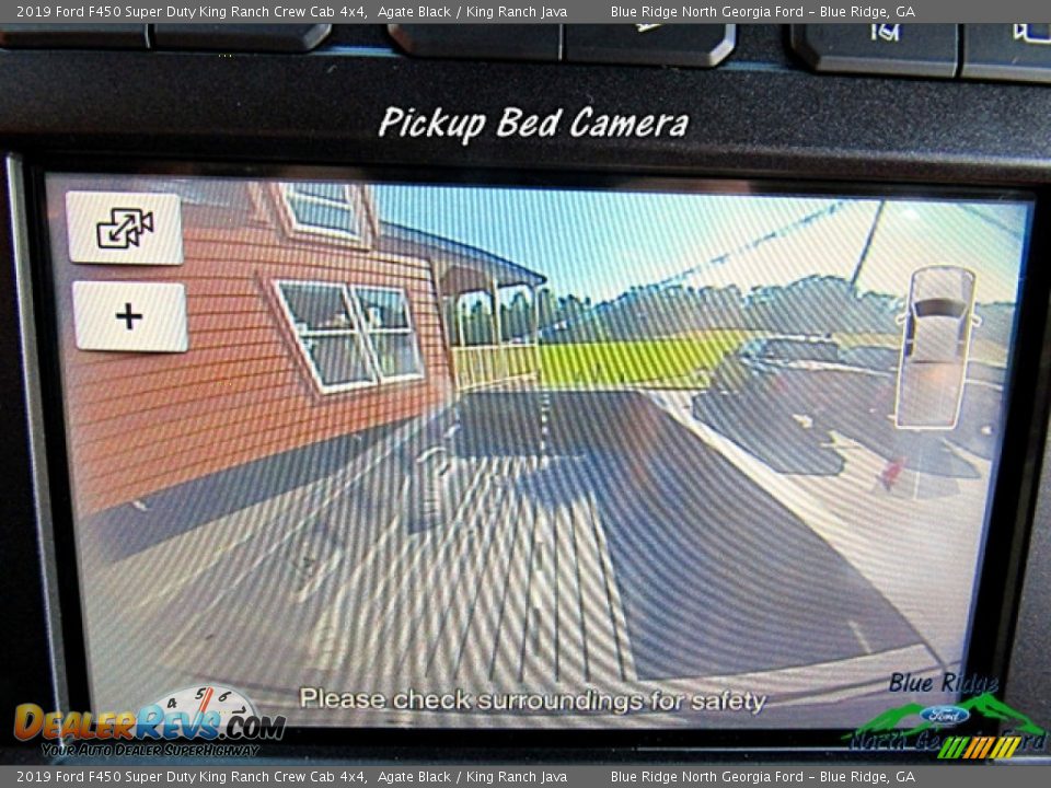 2019 Ford F450 Super Duty King Ranch Crew Cab 4x4 Agate Black / King Ranch Java Photo #23