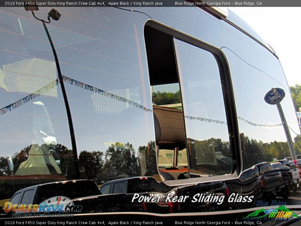 2019 Ford F450 Super Duty King Ranch Crew Cab 4x4 Agate Black / King Ranch Java Photo #29