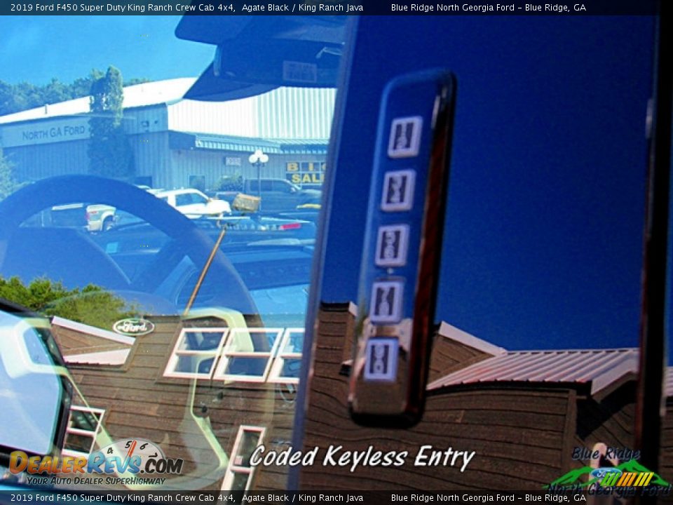 2019 Ford F450 Super Duty King Ranch Crew Cab 4x4 Agate Black / King Ranch Java Photo #30
