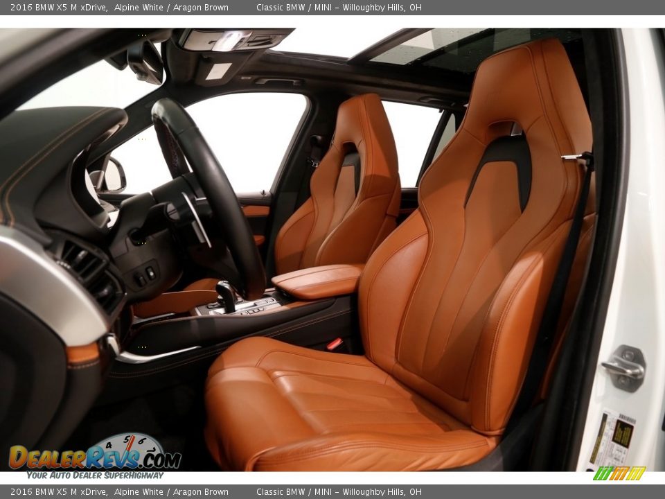 Aragon Brown Interior - 2016 BMW X5 M xDrive Photo #8
