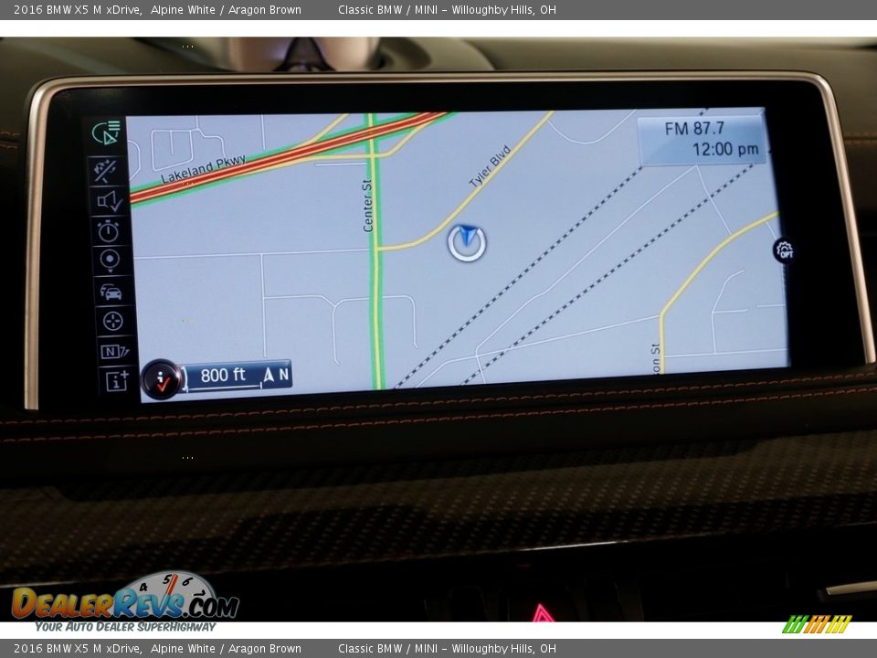 Navigation of 2016 BMW X5 M xDrive Photo #19