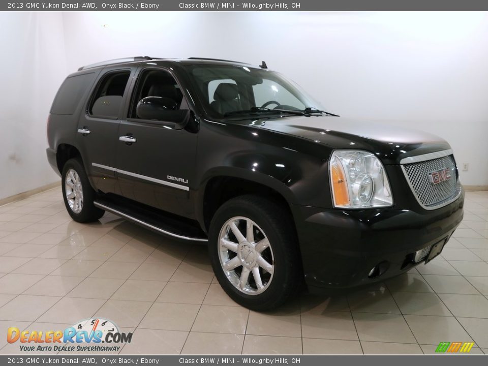 2013 GMC Yukon Denali AWD Onyx Black / Ebony Photo #1