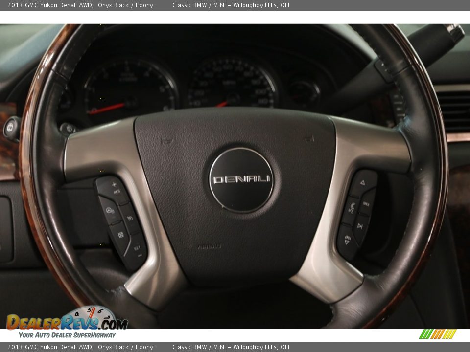 2013 GMC Yukon Denali AWD Onyx Black / Ebony Photo #8