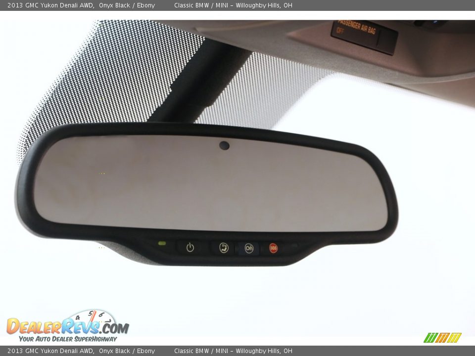 2013 GMC Yukon Denali AWD Onyx Black / Ebony Photo #10