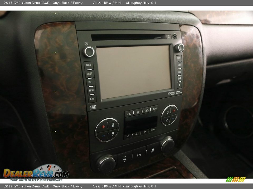 2013 GMC Yukon Denali AWD Onyx Black / Ebony Photo #11