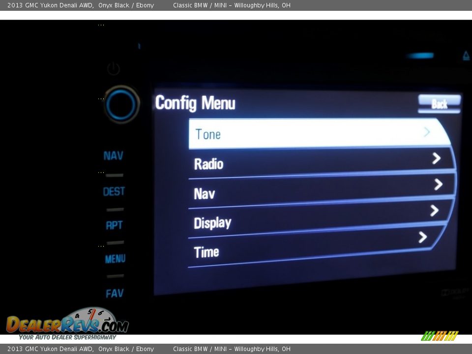 2013 GMC Yukon Denali AWD Onyx Black / Ebony Photo #14