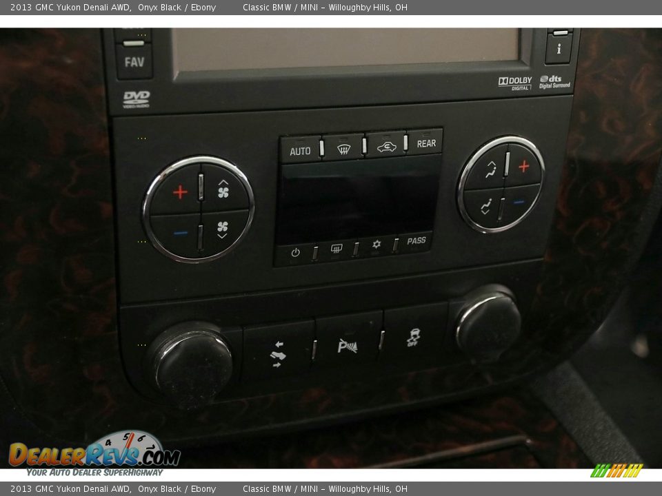 2013 GMC Yukon Denali AWD Onyx Black / Ebony Photo #15