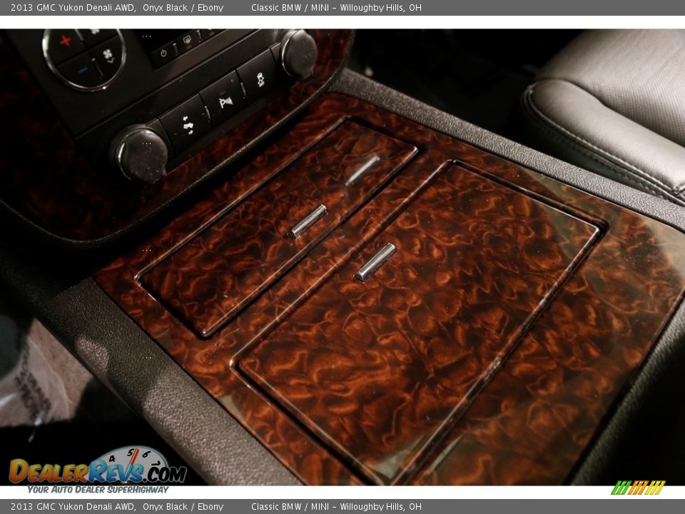 2013 GMC Yukon Denali AWD Onyx Black / Ebony Photo #16