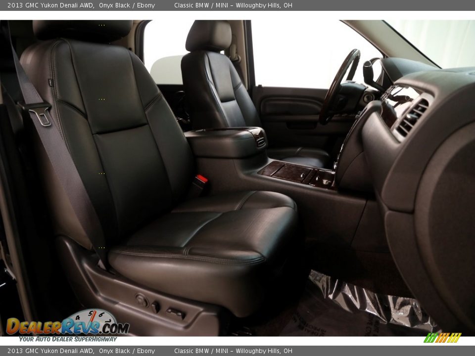 2013 GMC Yukon Denali AWD Onyx Black / Ebony Photo #18