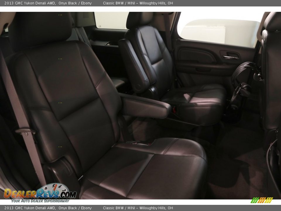 2013 GMC Yukon Denali AWD Onyx Black / Ebony Photo #19