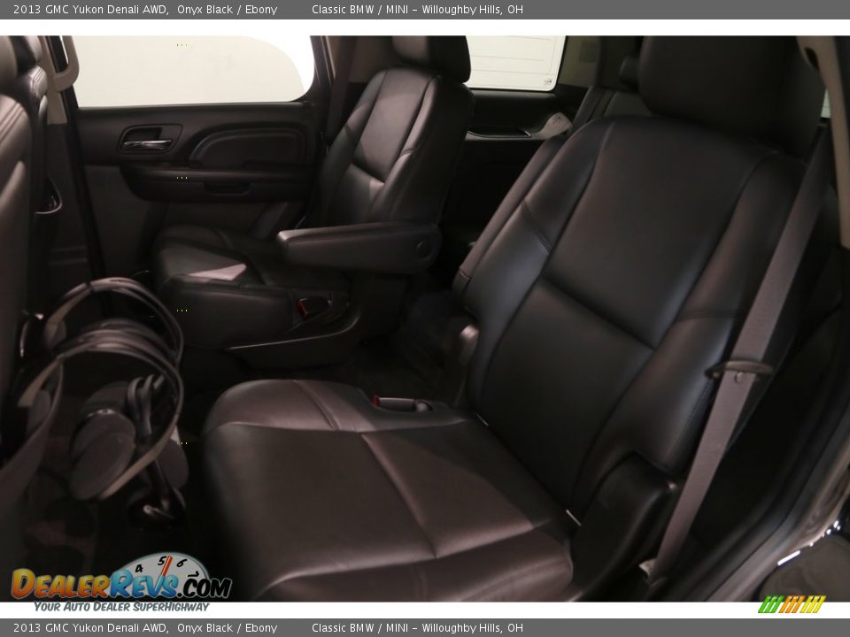 2013 GMC Yukon Denali AWD Onyx Black / Ebony Photo #20