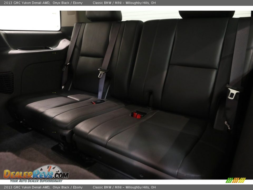 2013 GMC Yukon Denali AWD Onyx Black / Ebony Photo #21