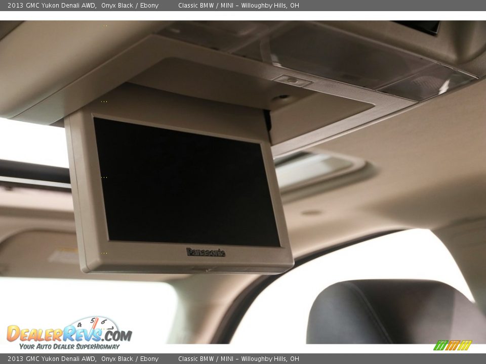 2013 GMC Yukon Denali AWD Onyx Black / Ebony Photo #22