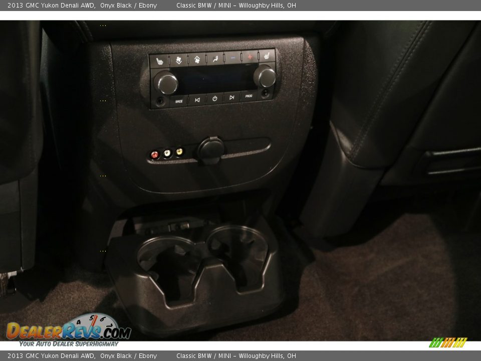 2013 GMC Yukon Denali AWD Onyx Black / Ebony Photo #23